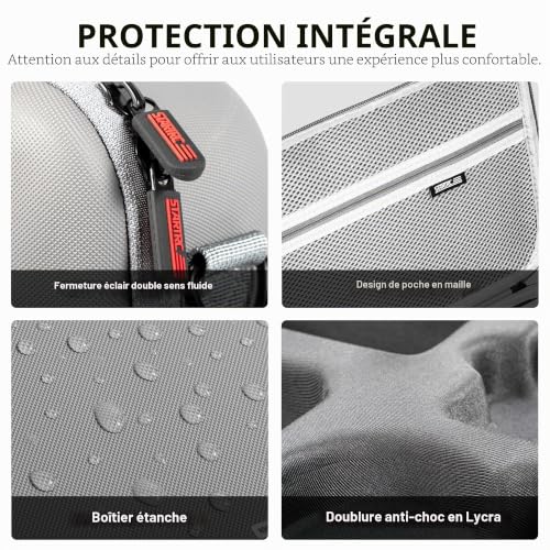 Étui DJI Neo de protection antichoc en PU avec compartiments pour télécommande RC-N3 - 7