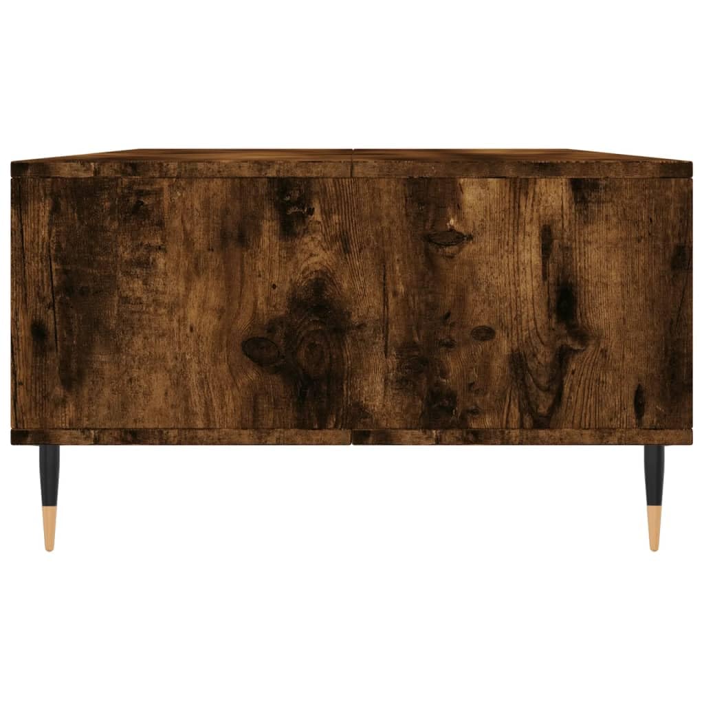 Homgoday Tavolino da caffè in rovere fumé, 104 x 60 x 35 cm, in legno ingegnerizzato, tavolino da tè per soggiorno, sala d'accoglienza degli ospiti, camera da letto e ufficio mobili tipo 1