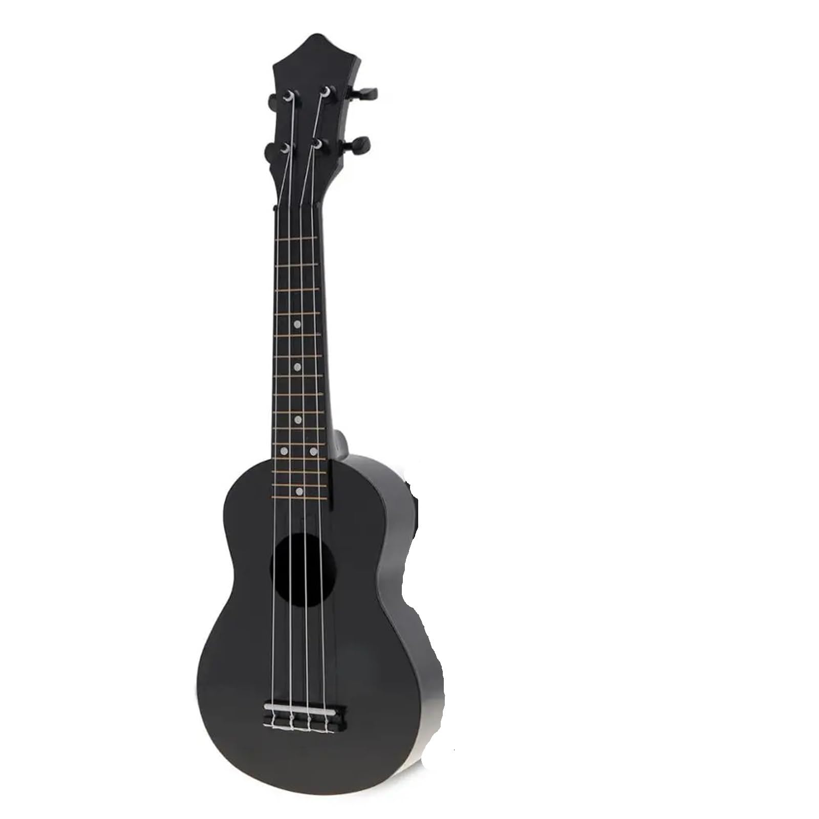Ukulele Strumento for Chitarra a 4 Corde Ukulele Acustico colorato Soprano da 21 Pollici in plastica for Bambini e Principianti di Musica(Black Bag Kit)
