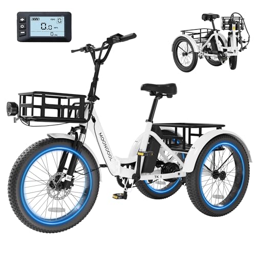 MOONCOOL Heavy-Duty Folding Trike