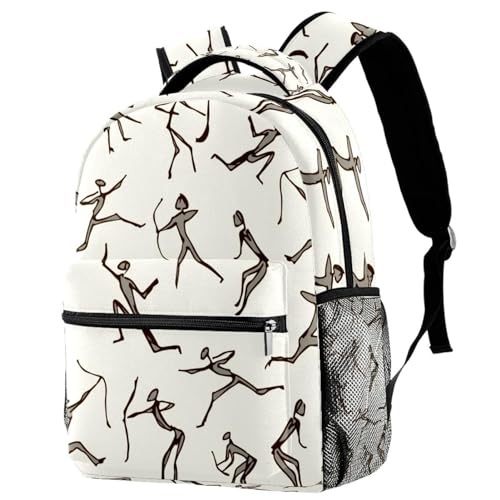 Sac à dos tir à l'arc homme et adolescents grand compartiment 40cm multicolore