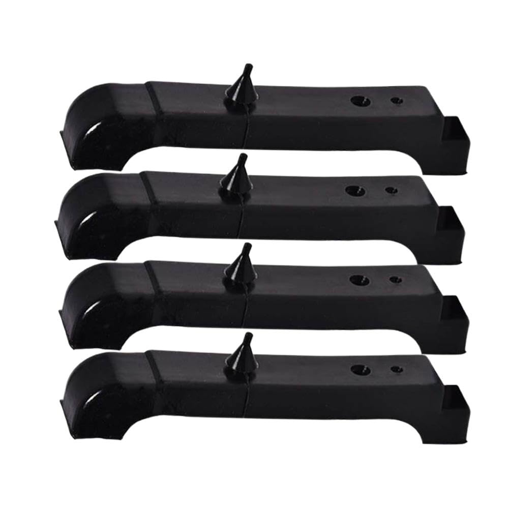 Black Rubber Radiator Mounting Pad Compatible with 1968-1982 GM Radiator Support Bushings Bracket Insulators Cushion