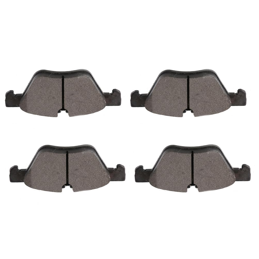 SCITOO D1061 Front Semi-Metal Brake Pads Sets Fit For BMW 128i 325i 325xi 328i 328xi 330i 330xi 335xi 525i X1 Z4