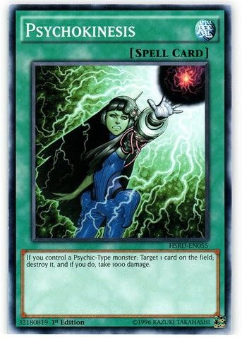 YU-GI-OH! - Psicoquinesis (HSRD-EN055) - Jinetes de Alta Velocidad - 1 Edición - Común