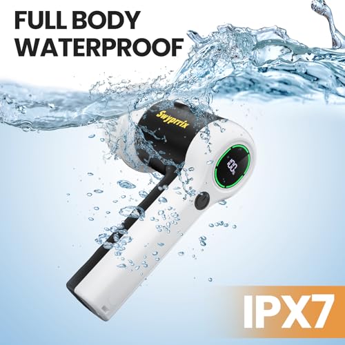 Image of Electric Spin Scrubber for Bathroom and Shower Cleaning SD-CTB02 | 2 Speeds Cordless Power Cleaning Brush, 6 Replaceable Brush Heads, IPX7 Waterproof, For Bathroom, Sink, Tile, Kitchen, Grout