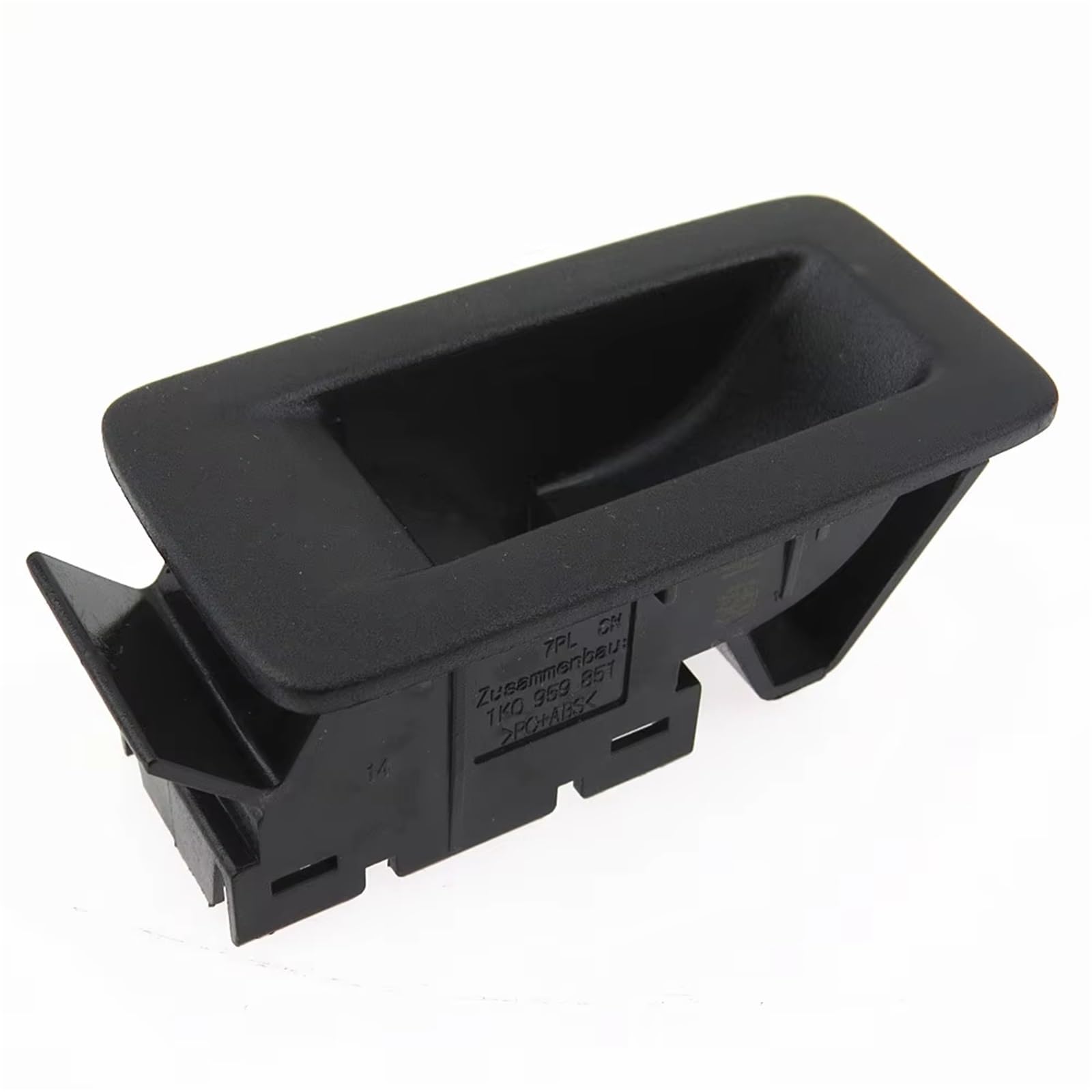 Elevalunas Interruptor Marco de Interruptor de Control de Ventana, Soporte Decorativo 1F0959527 para VW, para Golf MK5, MK6, para Passat B6 CC, para Tiguan 1F0 959 527 Control Ventana eléctrica