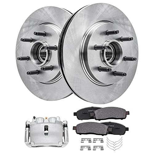 Image of Detroit Axle - 2WD Front Brake Kit for 2005-2008 Ford F-150 Lincoln Mark LT