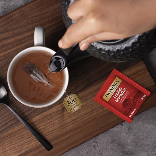 Twinings 14297 English Breakfast Black Tea Individually Wrapped Bags thumb #3