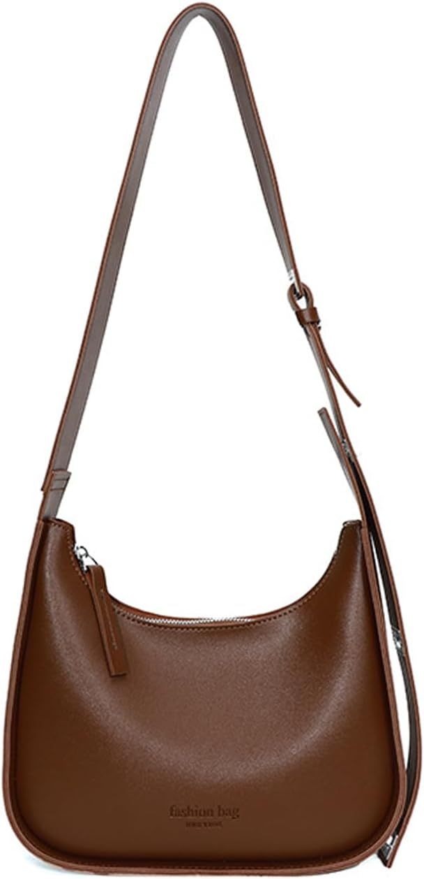 NICOLE & DORIS Vintage Shoulder Bag Women Designer Handbag PU Leather Classic Small Hobo Bag Crescent Bag