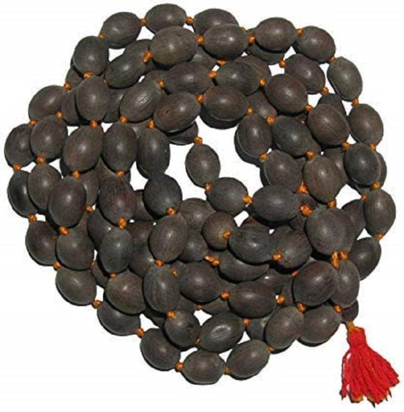 Kamal Gatte Ki Mala | Lotus Bead Mala| Kamal Gatta Jaap Mala 108 Seeds/manke ki mala Beads Stone Chain - Image 4