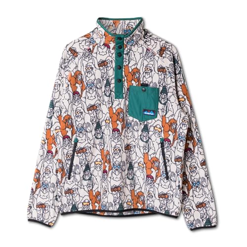 KAVU Men's Teannaway Printed Fleece Pullover
