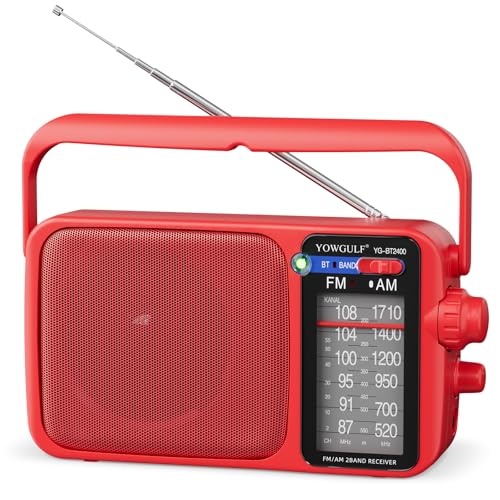 Radio AM FM avec meilleure réception YOWGULF fini les grésillements grand cadran