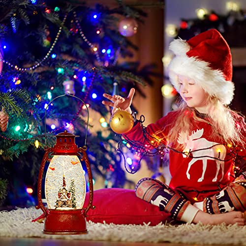 Melunar 062 Snow Globe, Christmas Snow Globe Lantern thumb #1