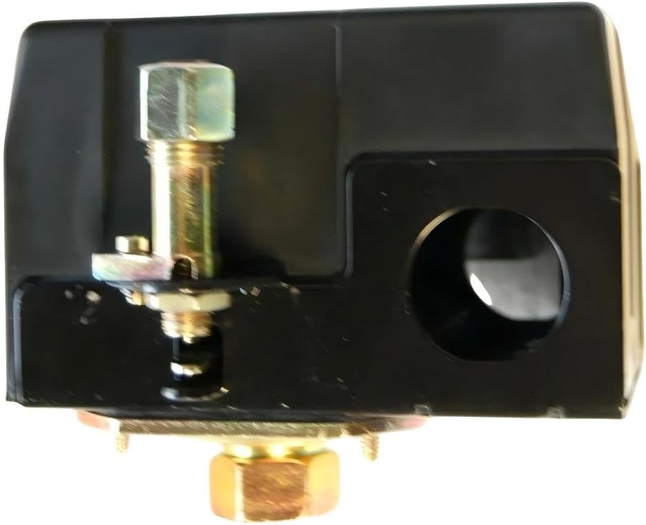 Z-D20596 Air Compressor Pressure Control Switch - for Devilbiss Craftsman Compressor Pressure Switch Assembly Replacement - 140-175 PSI, Single Port, Unloader & On-Off Lever