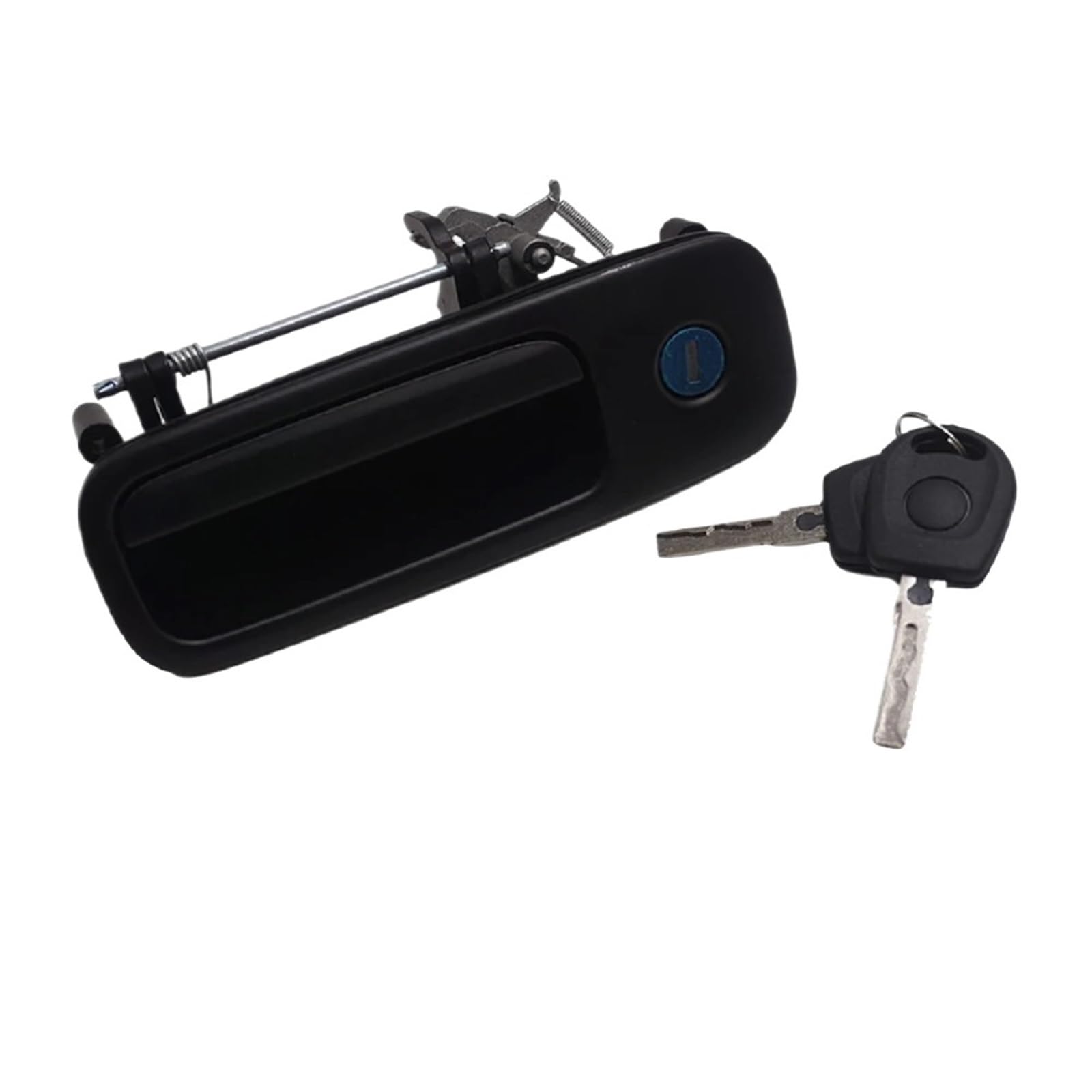 for VW for Caddy for Golf for Lupo for Polo T5 Tailgate Rear Outer Door Handle with Lock 2 Keys 1J6827297G 1J6827565B Trunk Boot Lock