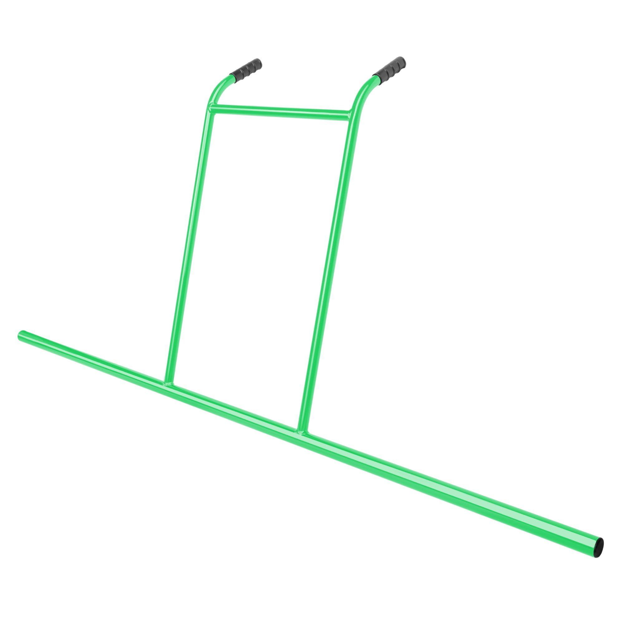 Metex Dapple Bar 2000mm for Liquid Screed – Fully Welded Aluminium Construction with Twin Cranked Handles and A Powder Coated Finish - Colour May Vary