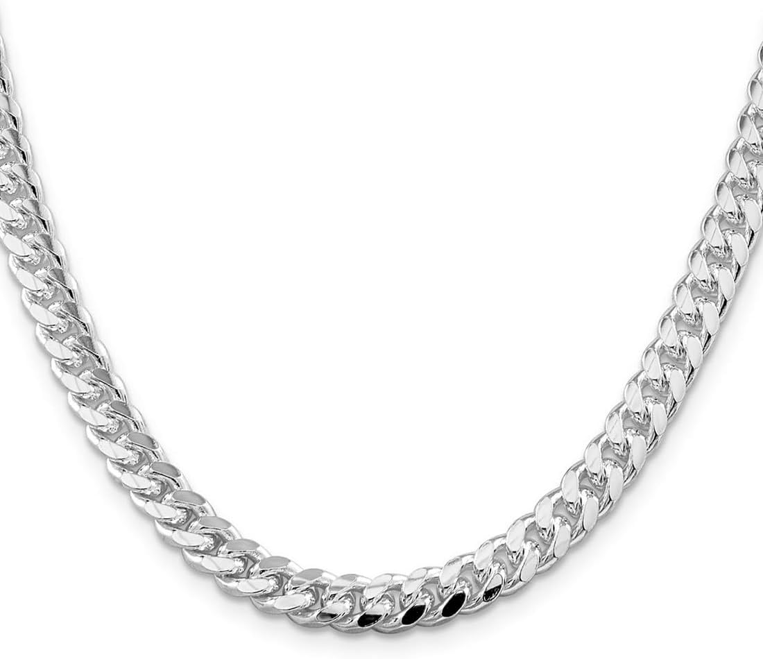 新品 Figaro Link Bracelet -6mm- / Silver Amazon | スターリングシルバーロジウムメッキボックスチェーン1.1 MM