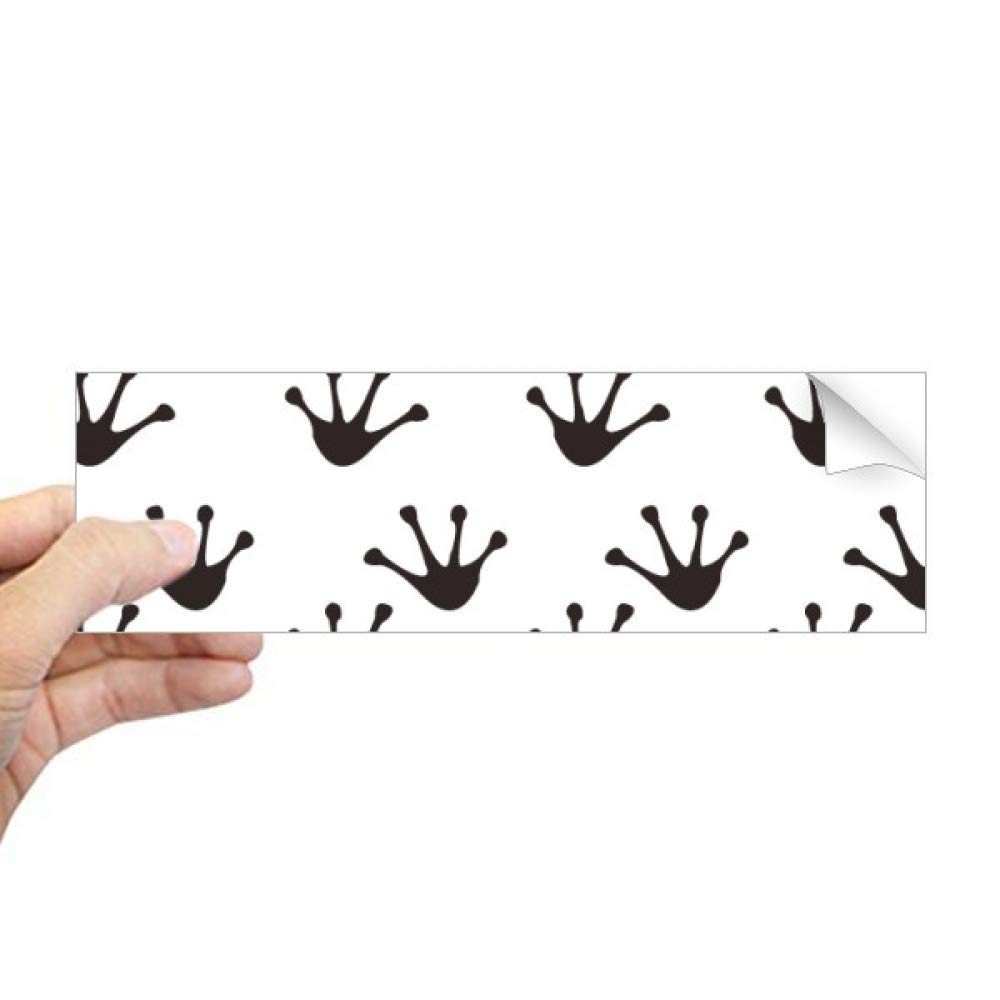 Autocollant grenouille pour masquer les rayures de pare-chocs et vitres