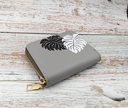 Image of Women Small Wallet Wallets for Girls Credit Card Holder Coin Purse Zipper Small Secure Card Case Cute Wallets Mini Wallets for Women