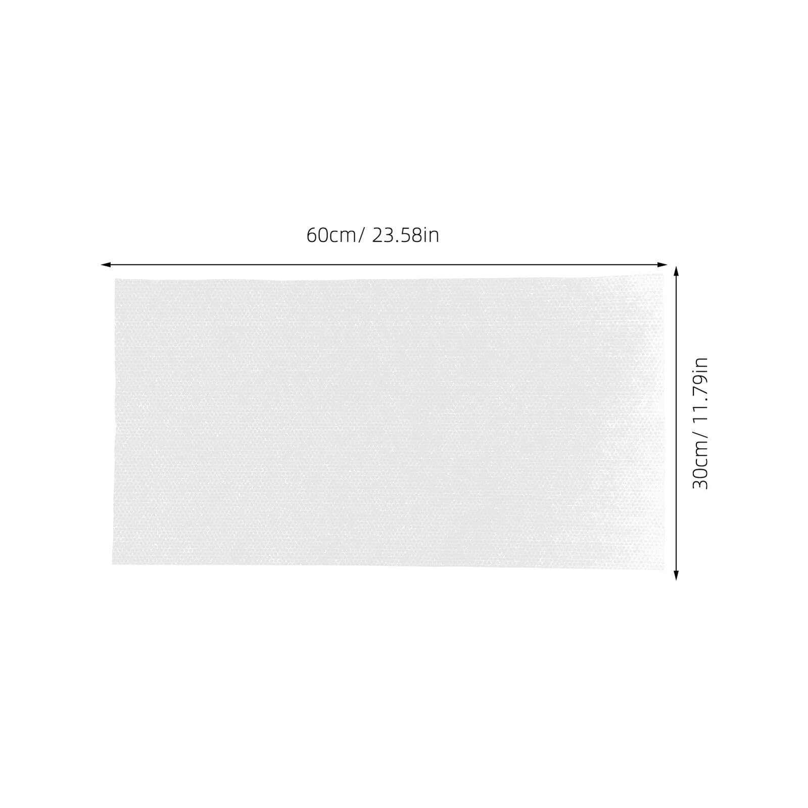 Asciugamano Monouso per Salone 60x30 Cm, 50 Pezzi, Bianco