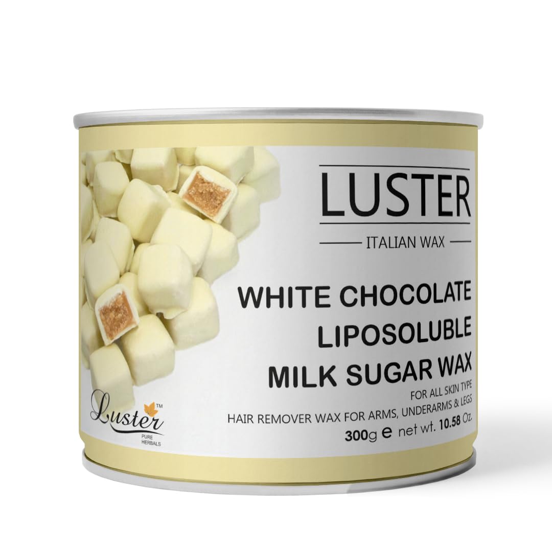 Luster White Chocolate Hair Removal Hot Wax (300ml)