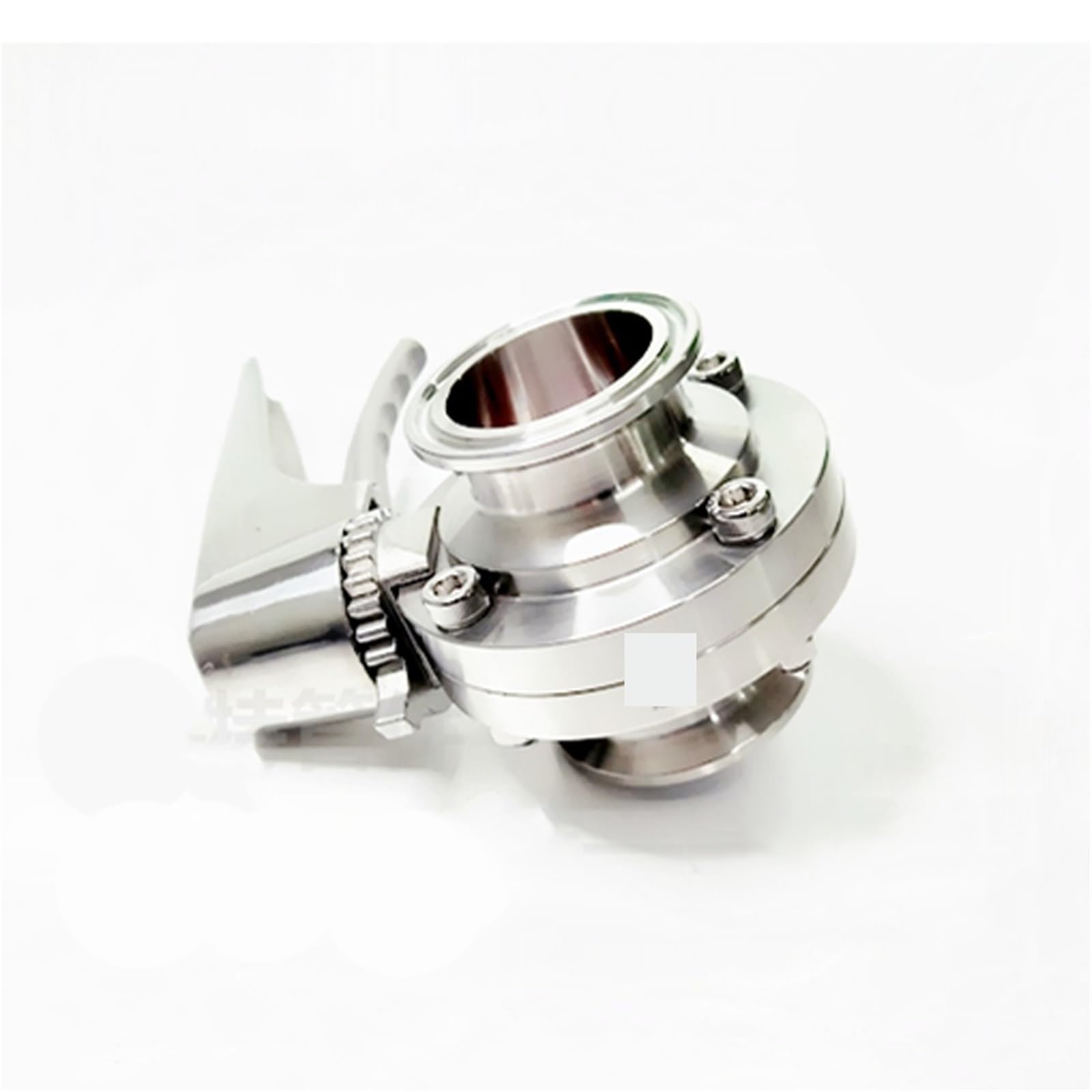 Tubo de 57/63/76/89/102/108 mm OD x 6.3 cm 7.6 cm 8.9 cm 10.2 cm Tri Clamp Sanitaria Butterfly Squeeze Trigger Flow Control Valve SUS 304 Stainles | Válvula (tubo de 108 mm de diámetro exterior K119 mm)