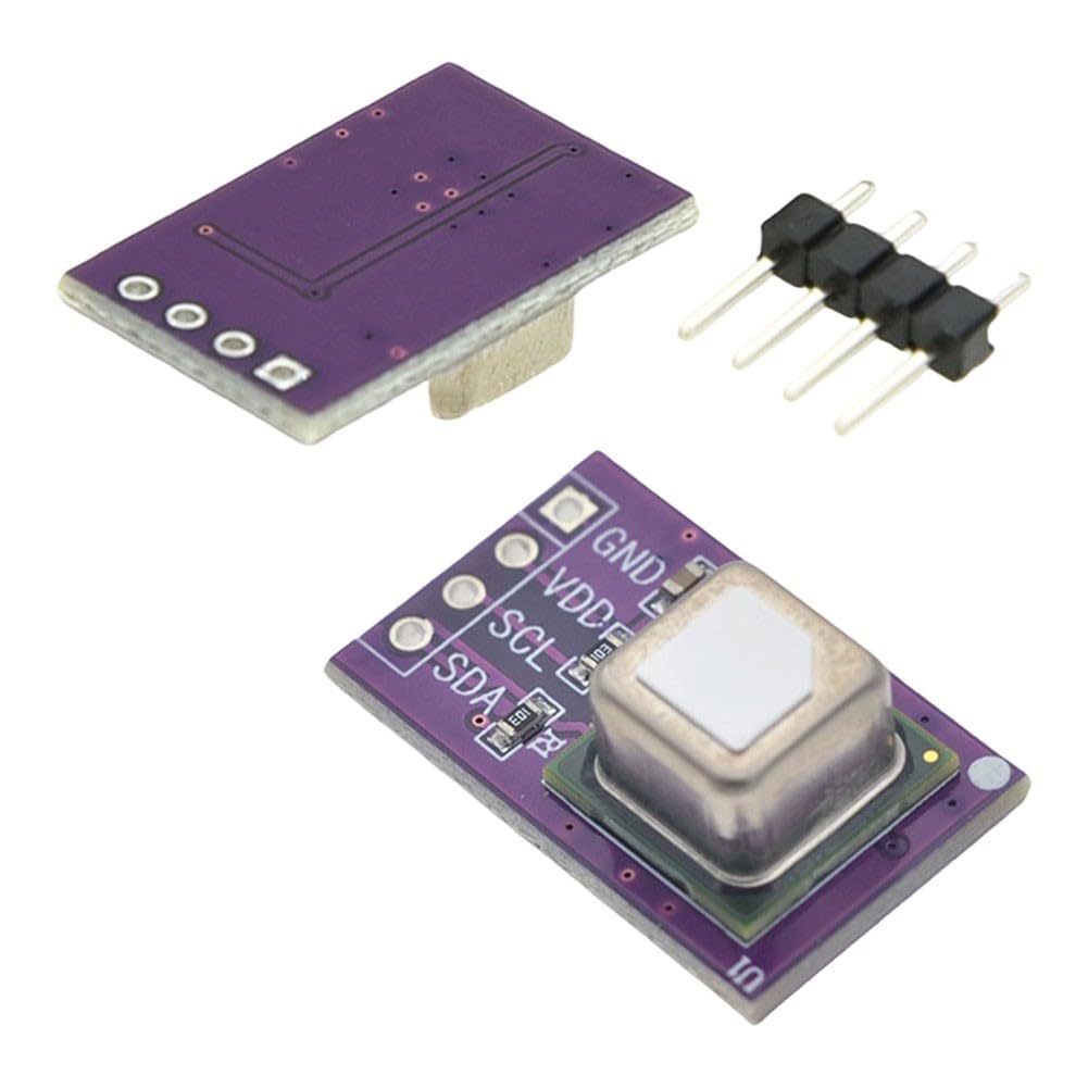 SCD40 - Módulo de sensor con temperatura y humedad, interfaz I2C alto para agricultura HVAC, hogar inteligente, diseño compacto