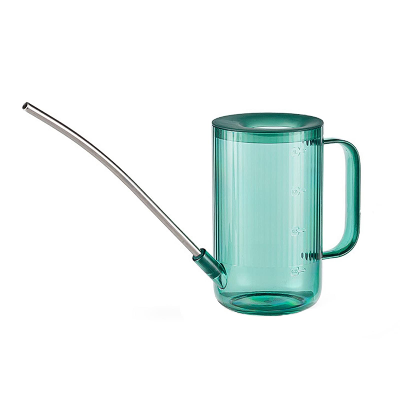 Arrosoir en plastique 1L Thaoxl avec bec long détachable en acier pour plantes - Vert