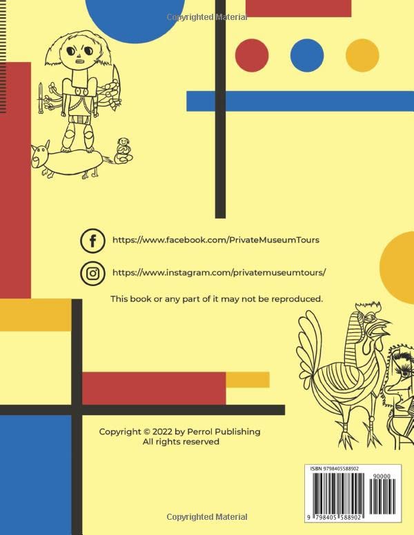 Beauty and Absurdity: A Coloring Book By Kids, For Kids: Museum Coloring Book - Image 2