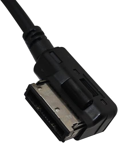 Miniatura 2 de Aux Cable Compatible with Mercedes Benz 2010-2016 C CLS E G GL GLK S Class Compatible with iPod Iphone5 6 7 8 X Xs Max XR 11 12 13 Pro SE