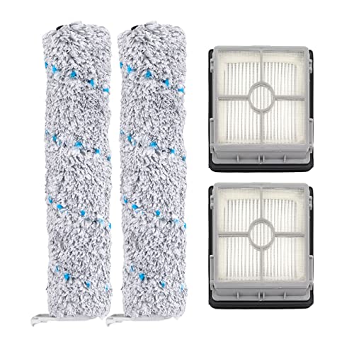 DingGreat Rodillo de cepillo multisuperficie y filtro de repuesto para Bissell CrossWave X7 Pet Pro...