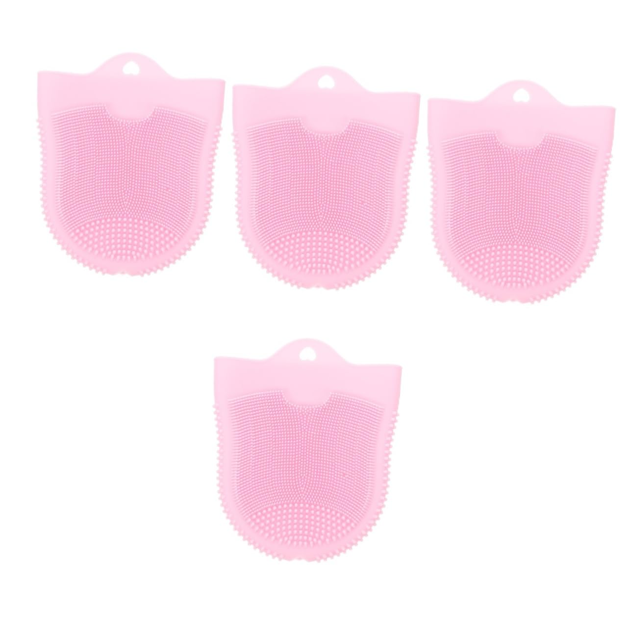 MAGICLULU 4 Stück Reinigende Massage- gesixhtsreinigungsbürste face cleansing brush Reinigungswerkzeuge für den Haushalt Gesichtsschwamm Gesichtspeeling manuelle Gesichtsbürste