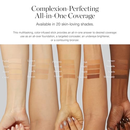 Ogee Sculpted Complexion Foundation Stick (Birch 0.25N - Fair, Neutral Undertones) Full Coverage Foundation Makeup - Instantly Balance & Even Complexion - 70% Organic Ingredients - Image 5