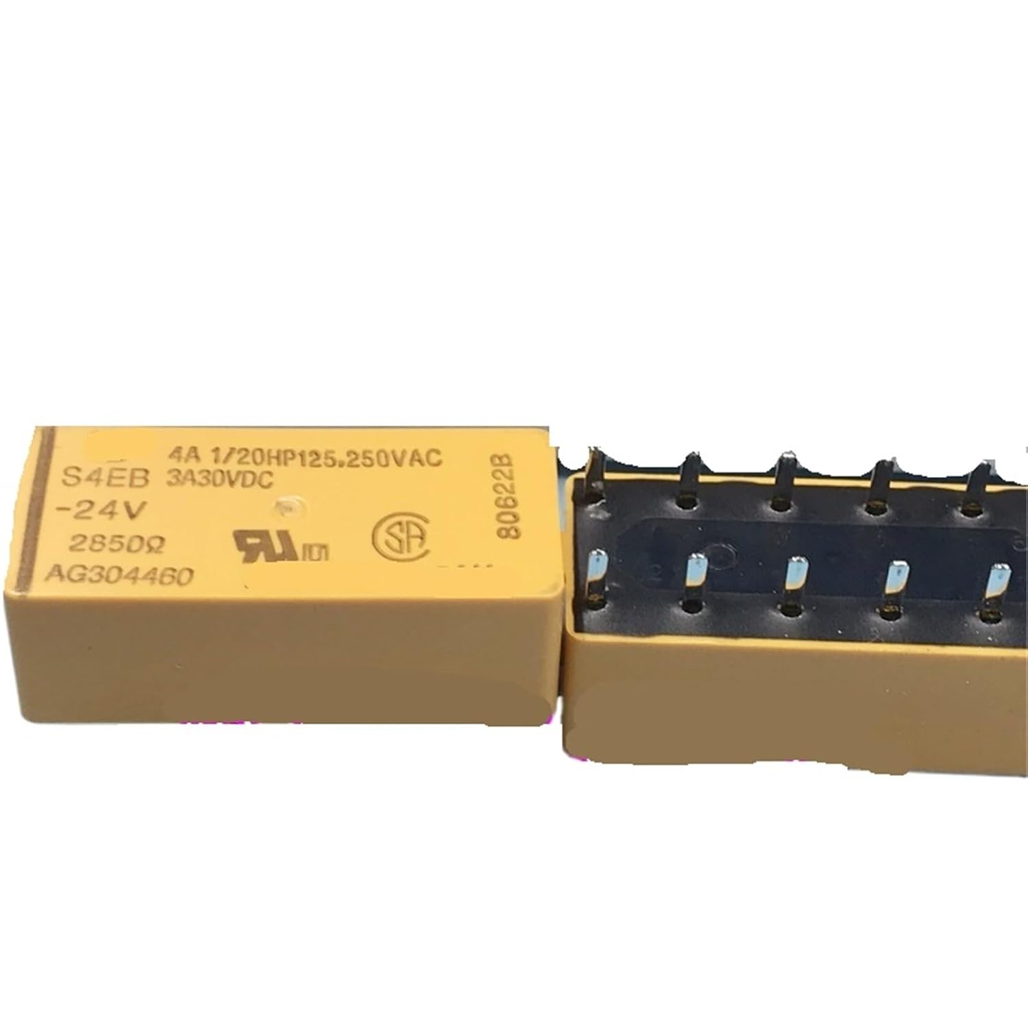 リレー:S4EB-24V AG304460 ファッション 12ピン。 リレー:S4EB-24V