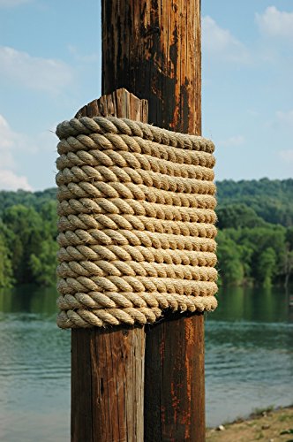 image for Fms Ravenox Natural Manila Rope Cordage | (1 inch x 600 feet) | Premiu