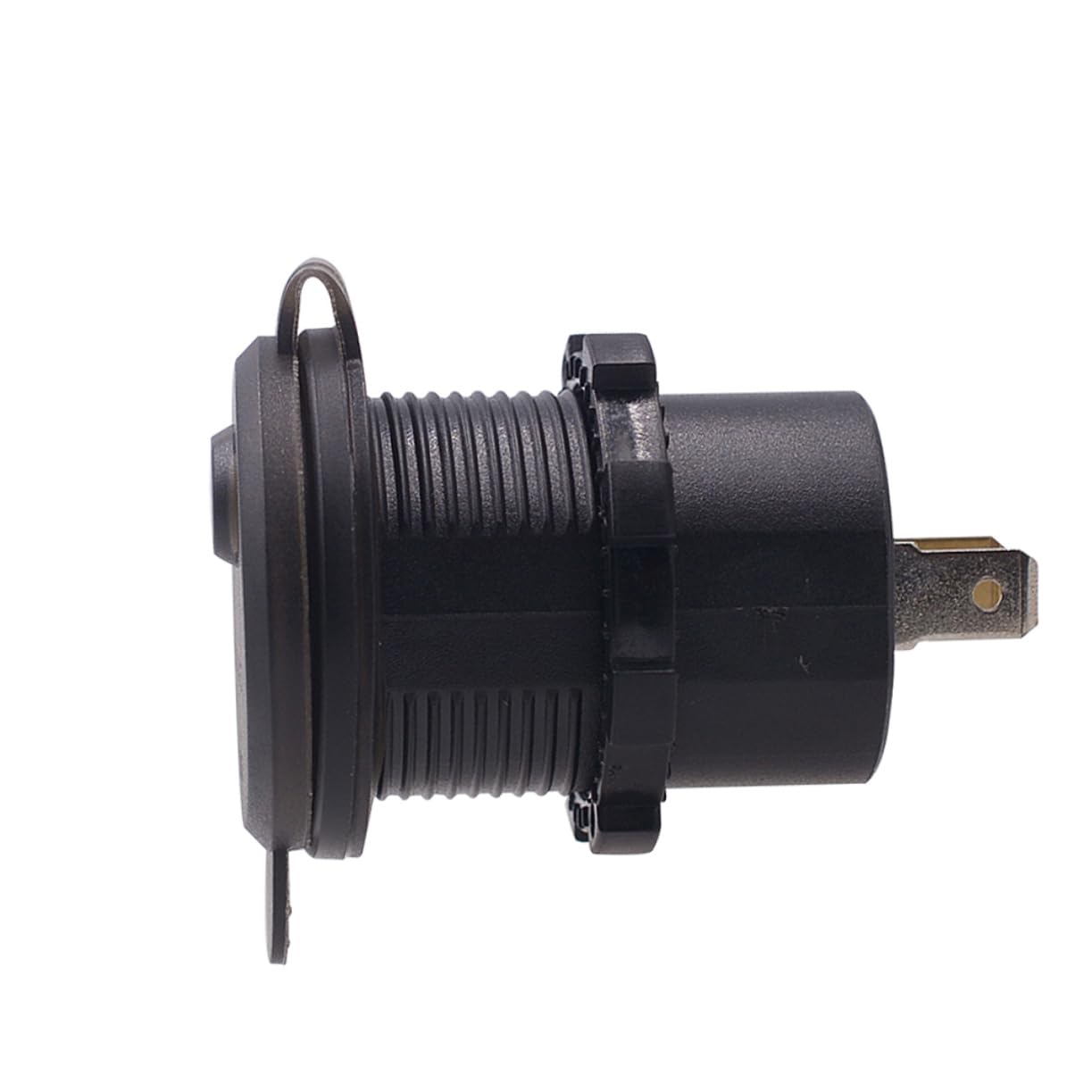 OSALADI 2pezzi Caricatore Usb Da Auto Con Display Digitale e Interruttore off Per Smartphone e Tablet Adatto e Veicoli Elettrici Lucciola Rossa