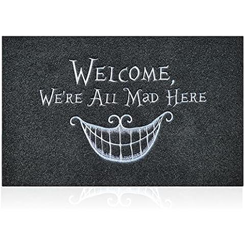 AOAOPQ Funny Welcome Door Mat with Rubber Backing Cover