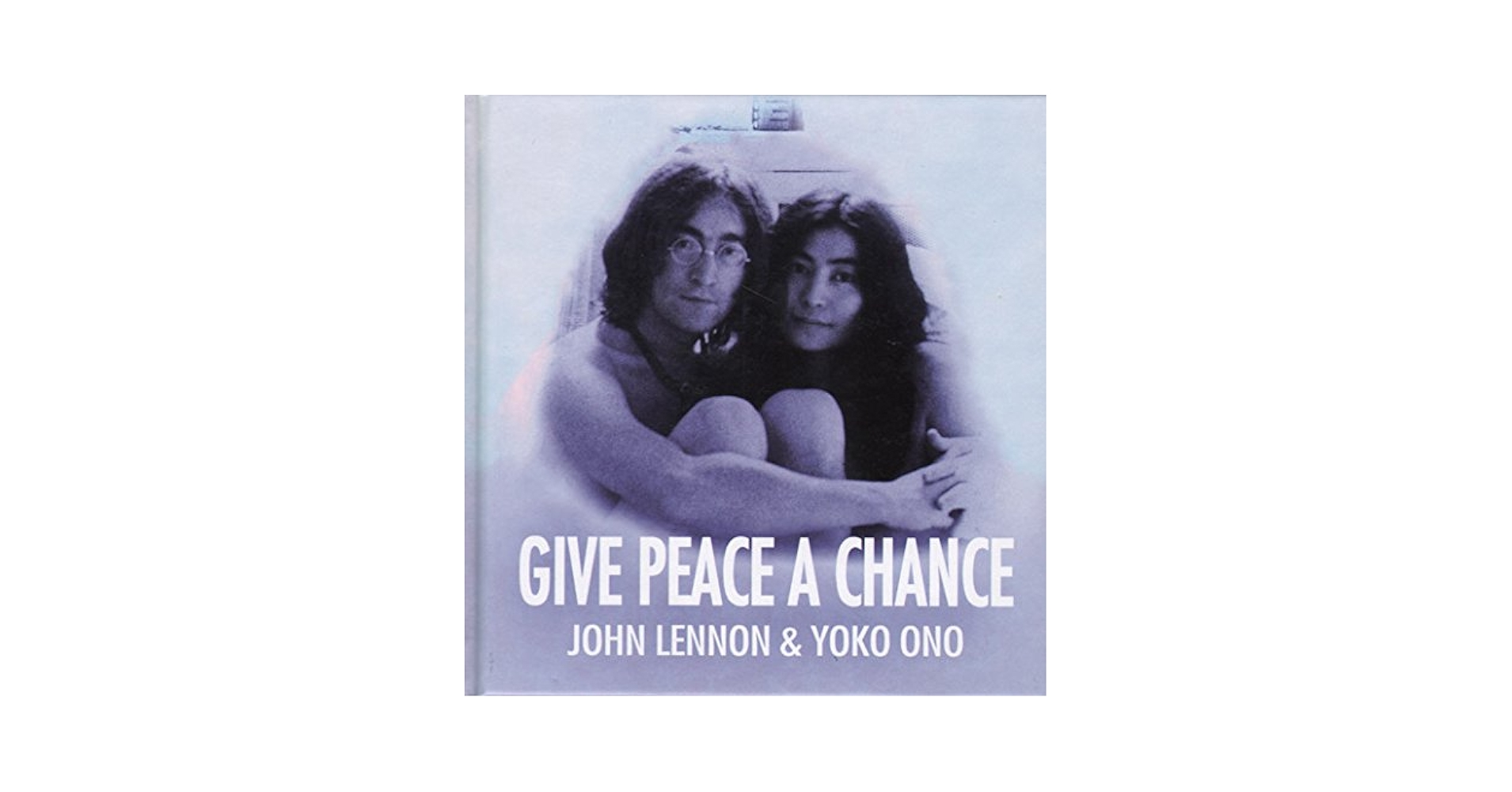 ジョンレノン GIVE PEACE A CHANCE 　80s vintage ジョンレノン GIVE PEACE A CHANCE 80s vintage John Lennon