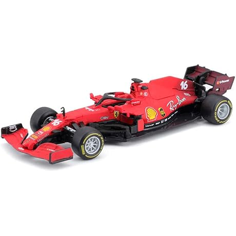 Bburago F1 2021 Ferrari SF21 Leclerc Toy Car