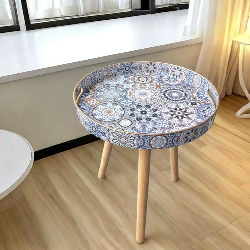 Zosenley 3 LEGS SIDE TABLE Round Outdoor Side Tables thumb #6
