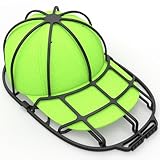 Feiger 1-Pack Hat Washer Cage, Baseball Hat Cleaners for Dishwasher Washing Machine, Fit for Adult/Kid's Cap Washer Frame, Hat Protector Racks, Black