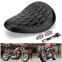 ハーレー　ベイツ風シート　ソロシート　ブラケット　シートスプリング付 Amazon | Karunソロシート スプリングブラケットベースキット