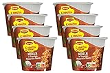 Maggi 5 Minuten Terrine Nudeln in Tomaten-Mozzarella-Sauce, 8er Pack (8 x 55g)