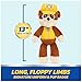 GUND PAW Patrol Official Rubble Take Along Buddy Plush Toy, Premium Stuffed Animal for Ages 1 & Up, Yellow/Brown, 13”