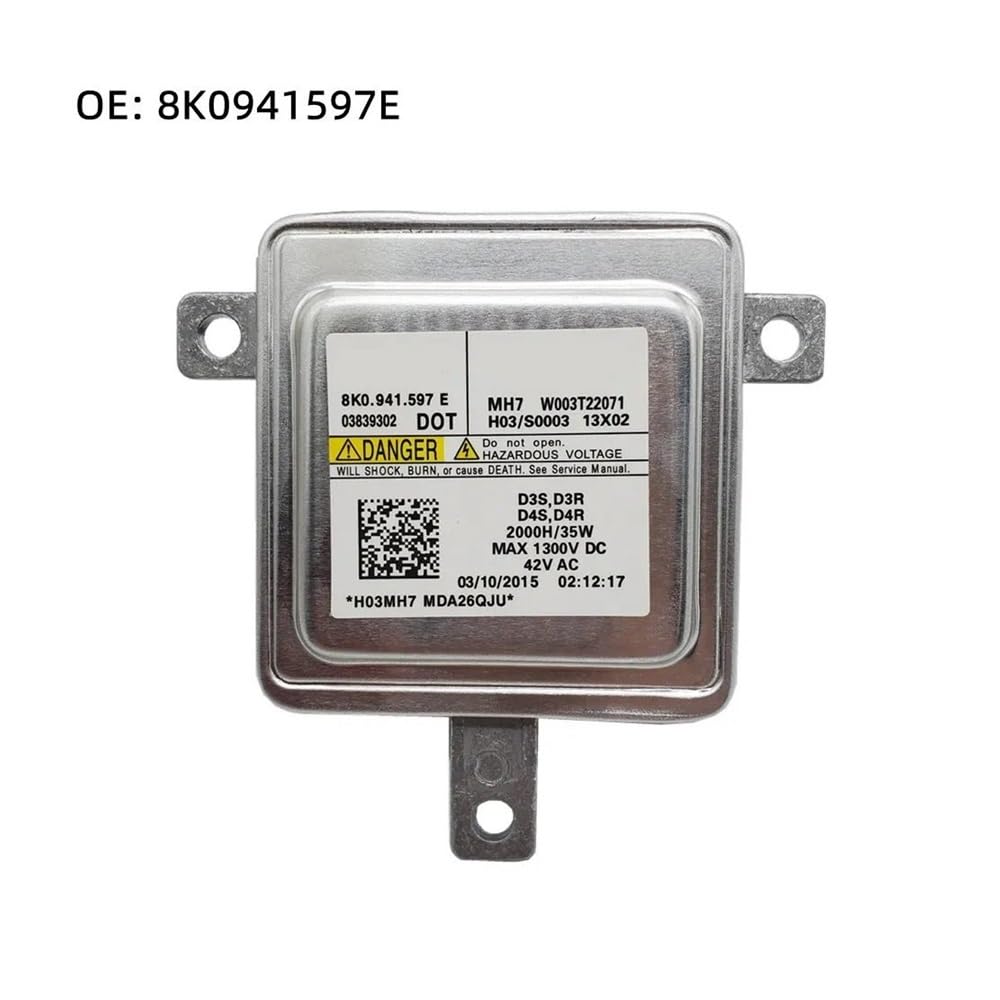 Scheinwerfer Vorschaltgerät Kompatibel Mit Audi A3 A4 A6 A8 Q5 2009 Xenon-Scheinwerfer HID-Vorschaltgerät-Steuergerät OE# 8K0941597E W003T22071
