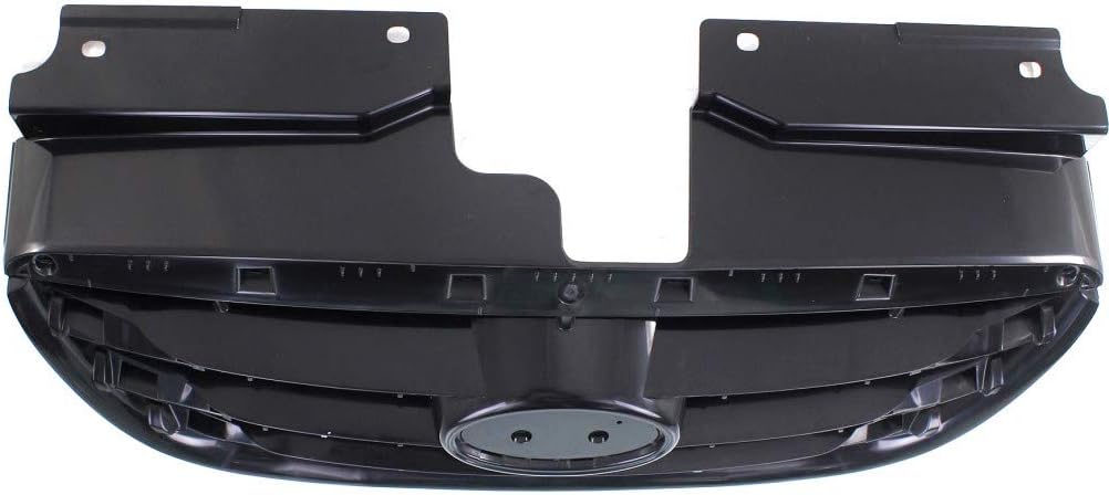 For Hyundai Elantra 2010 Grille | Made Of Plastic | Matte Black | Sedan | Replacement For HY1200159 | 863512H500