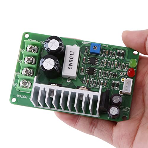 Controlador de Velocidade do Motor DC, Corrente Ajustável 1A a 10A, Operação Simples para Motores 12