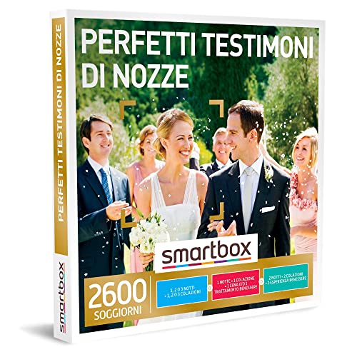 smartbox - Cofanetto Regalo Perfetti testimoni di Nozze - Idea Regalo...