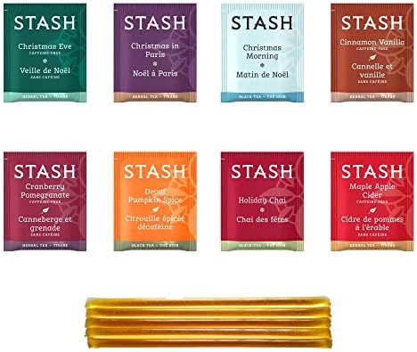 Stash Tea Holiday Flavor Sampler Gift Box (40 Count)