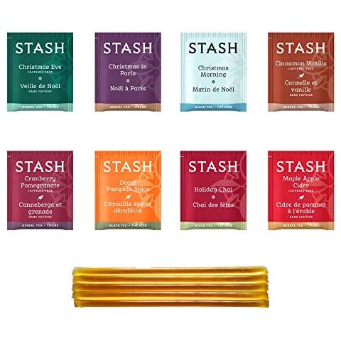 Stash Tea Holiday Flavor Sampler Gift Box (40 Count) Cover